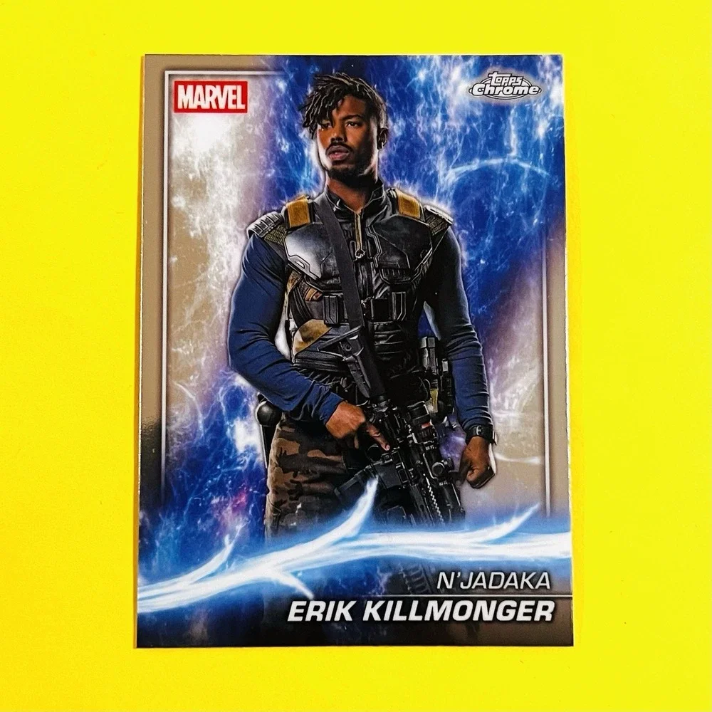 2025 Topps Chrome Marvel Studios N'Jadaka Erik‎ Killmonger #85